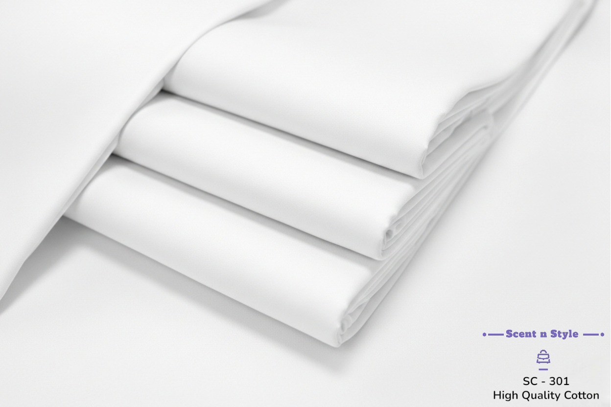 Premium White Cotton ( SC - 301 )
