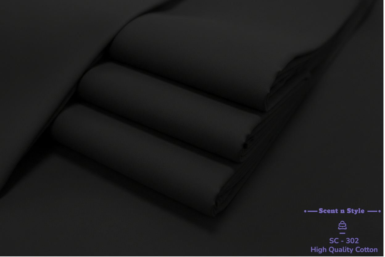 Jet Black Cotton ( SC - 302 )