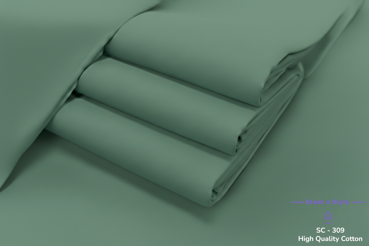 Sage Green Cotton ( SC - 309 )