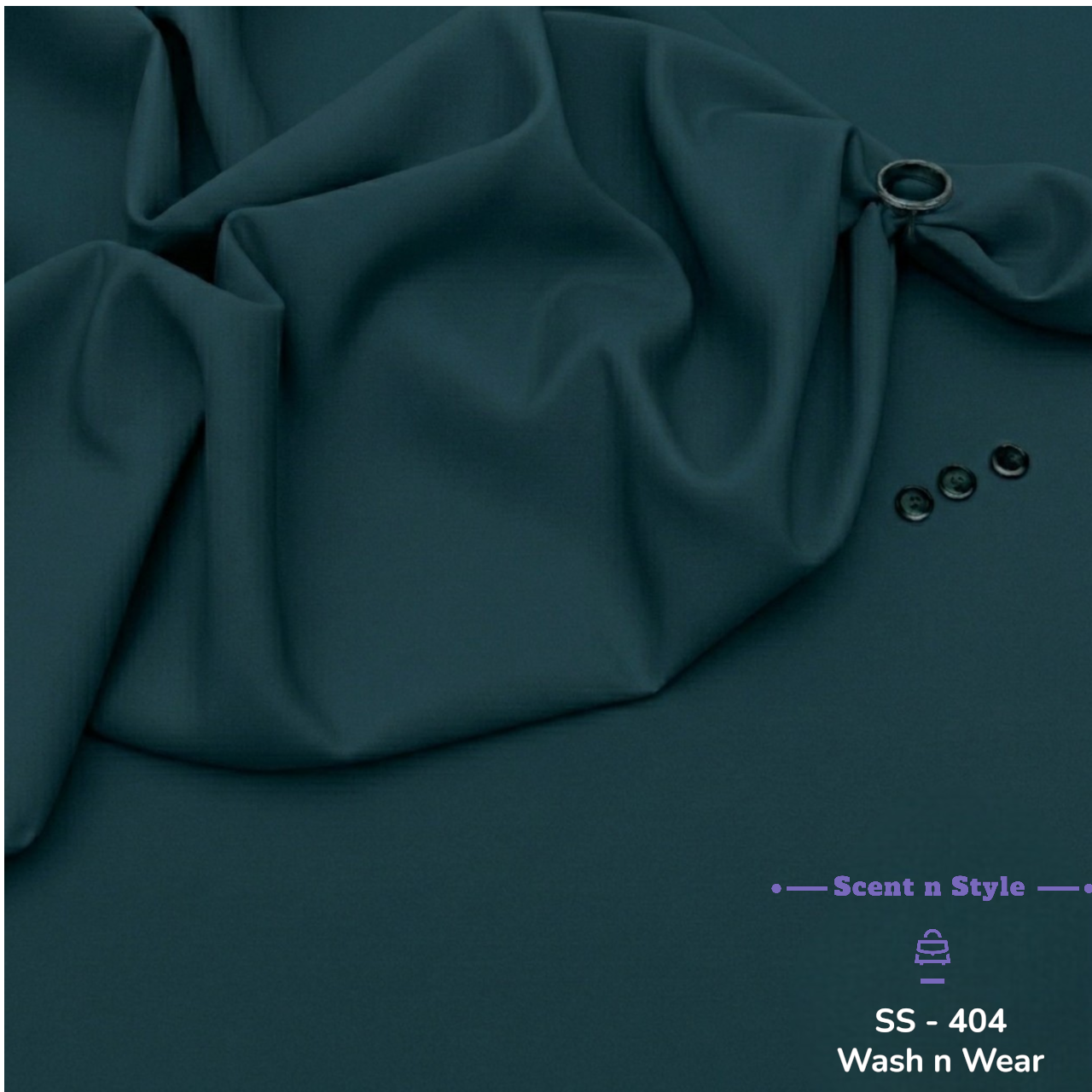 Teal Green Wash n Wear ( SS - 404 )