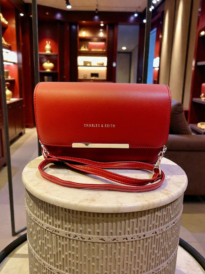 VIB - 002  ( Red Handbag )