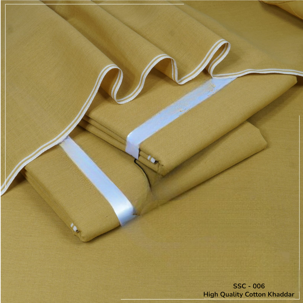 Gold Cotton Khaddar ( SSC - 006 )